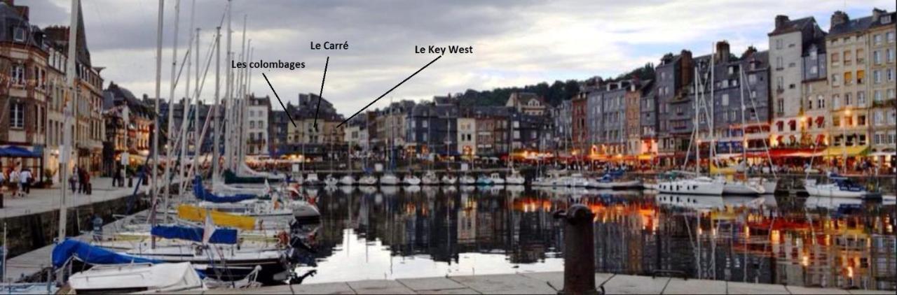 Le Key West Leilighet Honfleur Eksteriør bilde