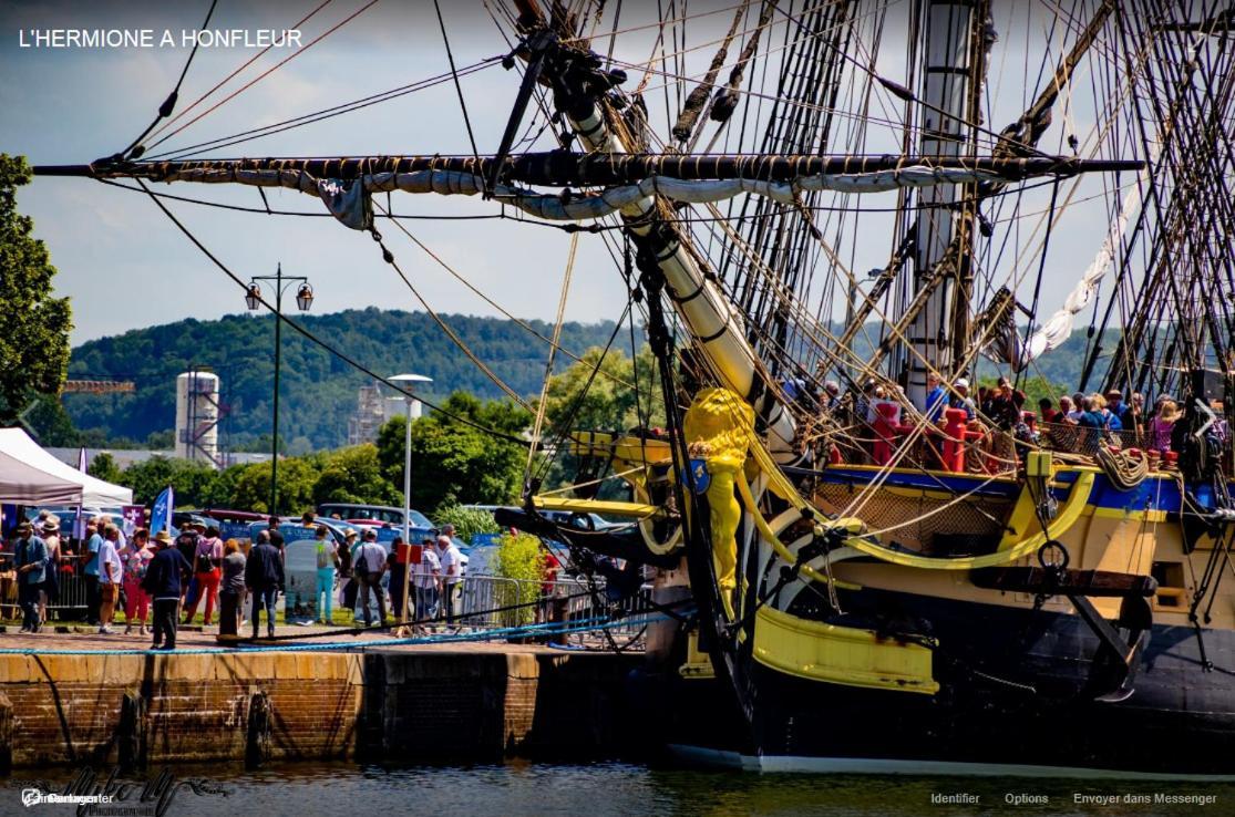 Le Key West Leilighet Honfleur Eksteriør bilde